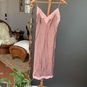 Victoria's Secret Pink Lace Chemise